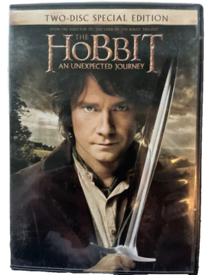 The Hobbit An Unexpected Journey DVD 2 Disc Special Edition Fantasy Film 2012