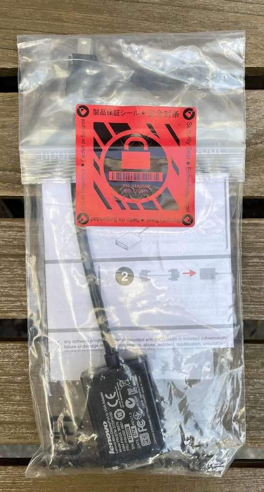 Genuine LENOVO MINI-DISPLAYPORT-VGA ADAPTER 0A36536 OEM - Image 3 of 4