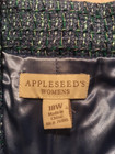 Womens Jacket Appleseed's Blue Size 18W Button front Collar Polyester blend New — photo 2