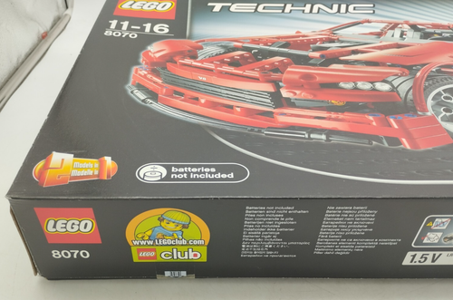 LEGO 8070 Super Car NEW MISB Technic Technik BUONO IMBALLO ORIGINALE CAMION auto da corsa - Foto 6 di 18