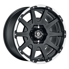 ALUFELGE SPARCO SPARCO DAKAR FUR OPEL ASTRA 7.5X17 5X110 MATT BLACK LIP POL 6EU
