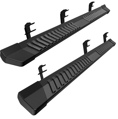 Running Boards for 2015-2024 Ford F-150 Super Cab 6'' Nerf Bars Side Steps Black