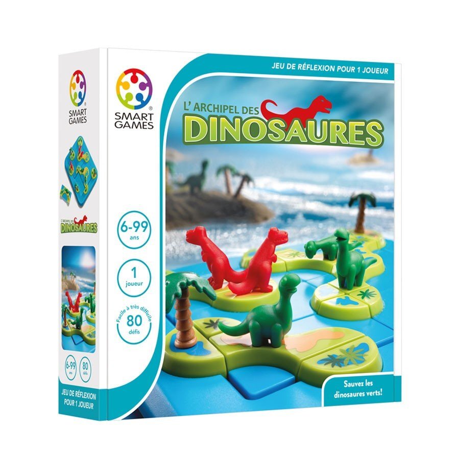 L'Archipel des Dinosaures Jeu de Société idéal pour animer les voyages en famille