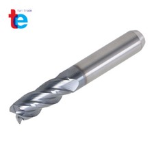 3/8" 4 Flute Carbide End Mill - .020 Radius 1" Cut Length 2-1/2" Overall Length