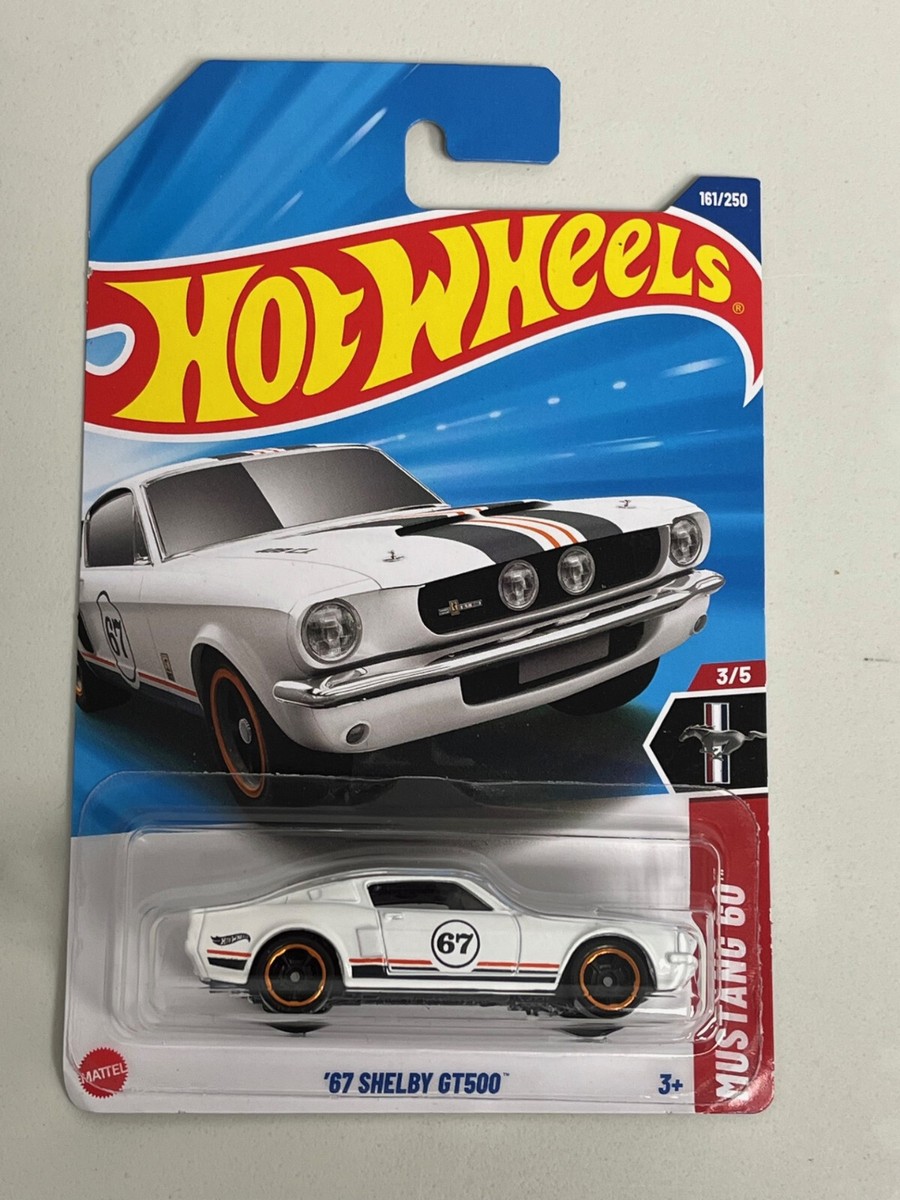 2025 Hot Wheels '67 Shelby GT500 White - Mustang 60 - 3/5 A87 | eBay