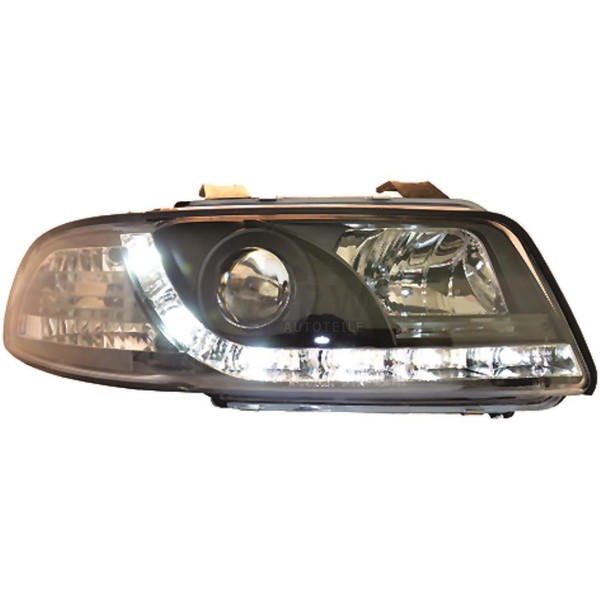Set Scheinwerfer FüR Audi A4 B5 8D Bj. 94-99 Limo Avant Klar/Chrom Tagfahrlicht-image