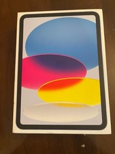 EMPTY BOX ONLY Apple iPad A2696 10th Gen. 64GB Blue