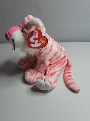 Ty Beanie Baby Mystique The Tiger With Tag Retired DOB January