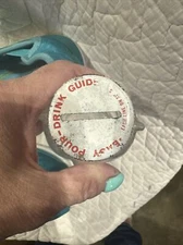 Vintage 1950s  Bosco Snow Crest Beverages Salem Mass. Bear Glass Bottle Bank 7”