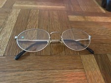 Vintage JACQUES FATH PARIS eyeglasses JF 536 NEW metal gold RETRO