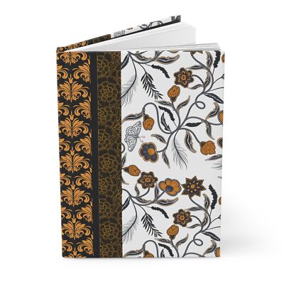Ornate Odyssey floral Hardcover Journal Nostalgia Notes Collection
