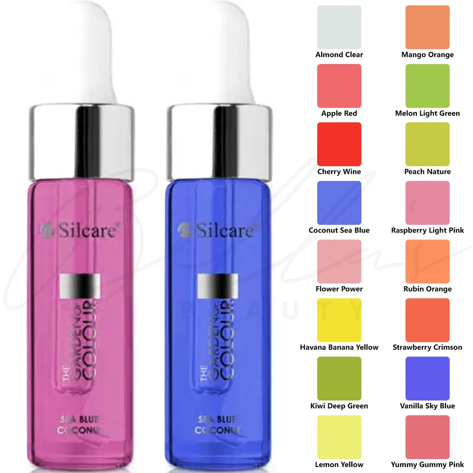 SILCARE The Garden of Colour Regenerating Nourishing Cuticle and Nail Oil 15ml