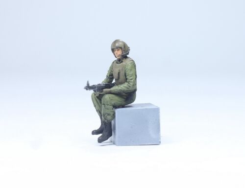 Juego de preventa (03 figuras) helicóptero pilotos y artillero 1:48 modelo construido profesional - Imagen 11 de 11