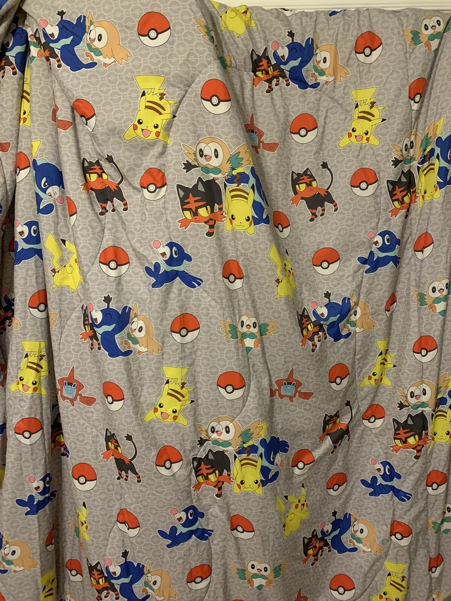 Pokemon twin size outlet comforter