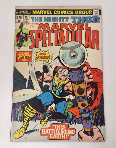 The Mighty Thor Marvel Spectacular No. 15 Vintage 1975 Marvel Comics Group 25 c