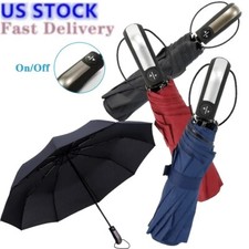 Automatic Umbrella Anti-UV Sun/Rain Windproof 3 Folding Compact Umbrella