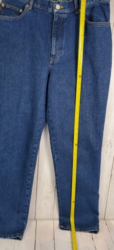Ralph Lauren Jeans Co. Classic Fit Women's Blue Denim Vintage Size 12 Rare Nice - Picture 5 of 11