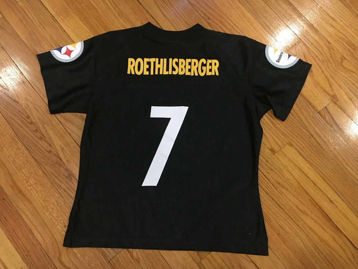 NFL For Her Pittsburgh Steelers #7 Ben Roethlisberger Jersey Women's Size M