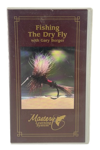 Fishing The Dry Fly w/ Gary Borger; Scientific Angler VHS Videotape