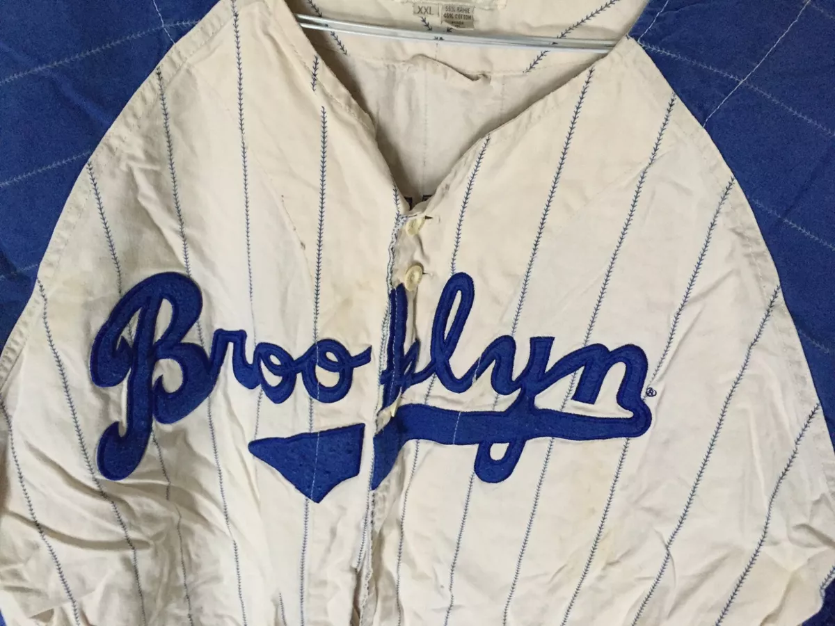 Personalized Brooklyn 42 Baseball Jersey 2XL