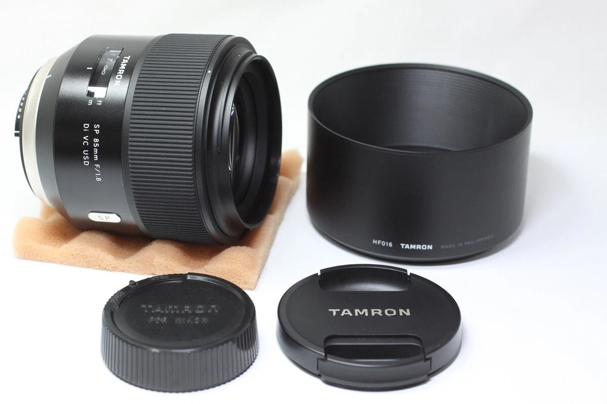 Excellent Tamron SP F016 85mm F/1.8 VC Di USD AF Lens For Nikon