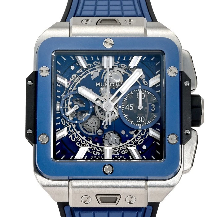 Hublot — Hublot Square Bang Unico 821.NL.5170.RX Titanium Ceramic 42.0mm #YKW281