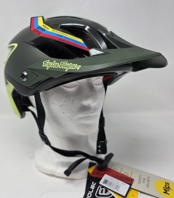 #ad Troy Lee Designs A3 MIPS Uno Glass Green MTB Trail Bike Helmet M L 150267063 $197.13