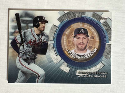 2020 Topps Update Baseball Commemorative Coin #TBC-FF Freddie Freeman Braves