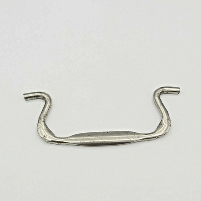 #ad Vintage Single Nickel Ornate Bail Pull for 3.5quot; Pull Handle Replacement $6.00