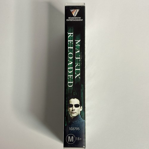 The Matrix Reloaded VHS Brand New Sealed Tape Tracked Postage - Picture 3 of 5