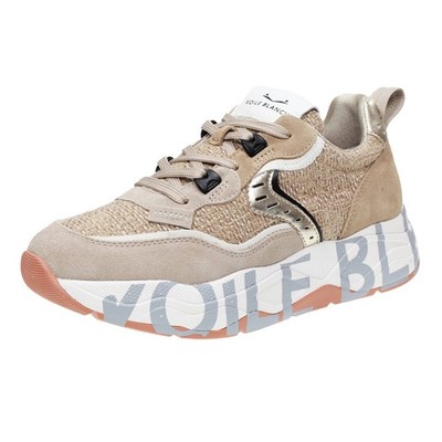 Voile Blanche Club 105 - Plateau Sneaker aus Wildleder Sand - Größe 35 Schuhe