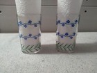 Set of 2 Swanky Swig Kraft 3 1/2" Juice Glass Glasses Blue — photo 2