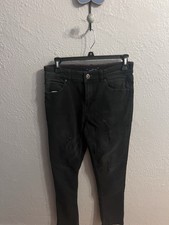 Tommy Hilfiger Jeans Boys 14 Black Denim Adjustable Waist Youth