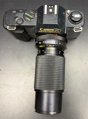Vintage CANON T50 PROGRAMMABLE 1:35 80-200 Zoom Lens JAPAN | eBay