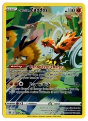 Galarian Zapdos SWSH283 Black Star Promo Holo