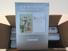 Lot of 72 6x12 2 designs Reindeer/Snowman Target Holiday Greeting Cards Xmas