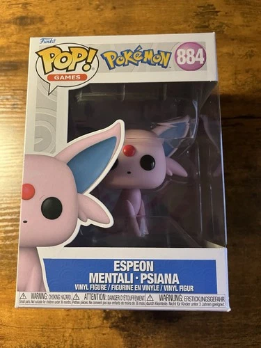 Funko Pop! Games Pokemon Espeon #884 Vinyl Figure