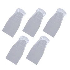 5 Pcs Non Woven Disposable Plastic Seat Covers Protector for Car 