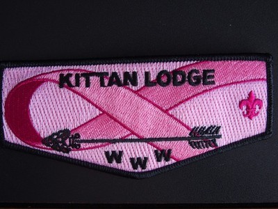 Kittan Lodge 364 - 2014 Breast Cancer Awareness Flap