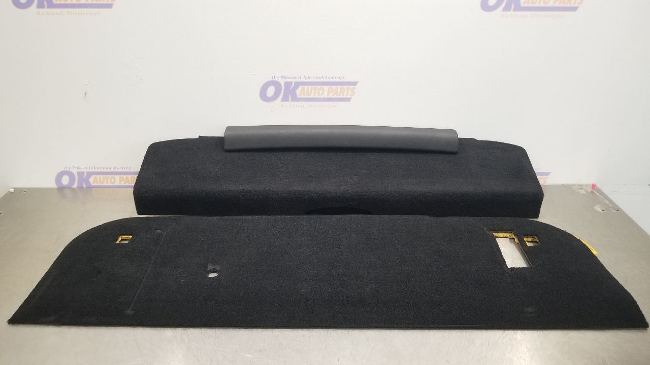 2004 LAMBORGHINI GALLARDO COUPE REAR PARTITION INTERIOR TRIM SET BLACK
