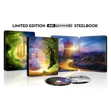 WICKED: FOR GOOD STEELBOOK 4K ULTRA HD  BLU-RAY  DIGITAL NEW SEALED 