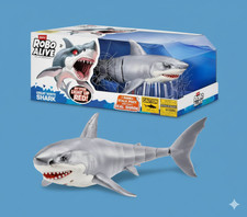 Zuru Robo Alive Great White Shark Series 1, with EYES light up RED