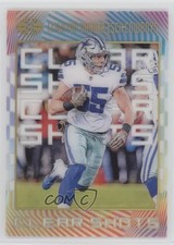 2019 Panini Illusions Clear Shots Gold 96/399 Leighton Vander Esch #CS-LV fl4