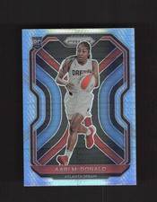2021 Panini Prizm WNBA #91 Aari McDonald Prizms Hyper RC