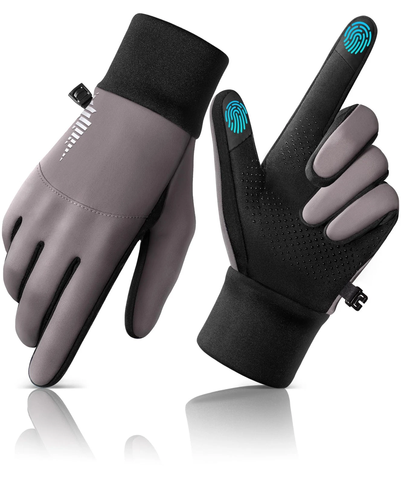 Water-Resistant Winter Gloves with Touch Screen/Windproof/Warm, Thermal Glove...