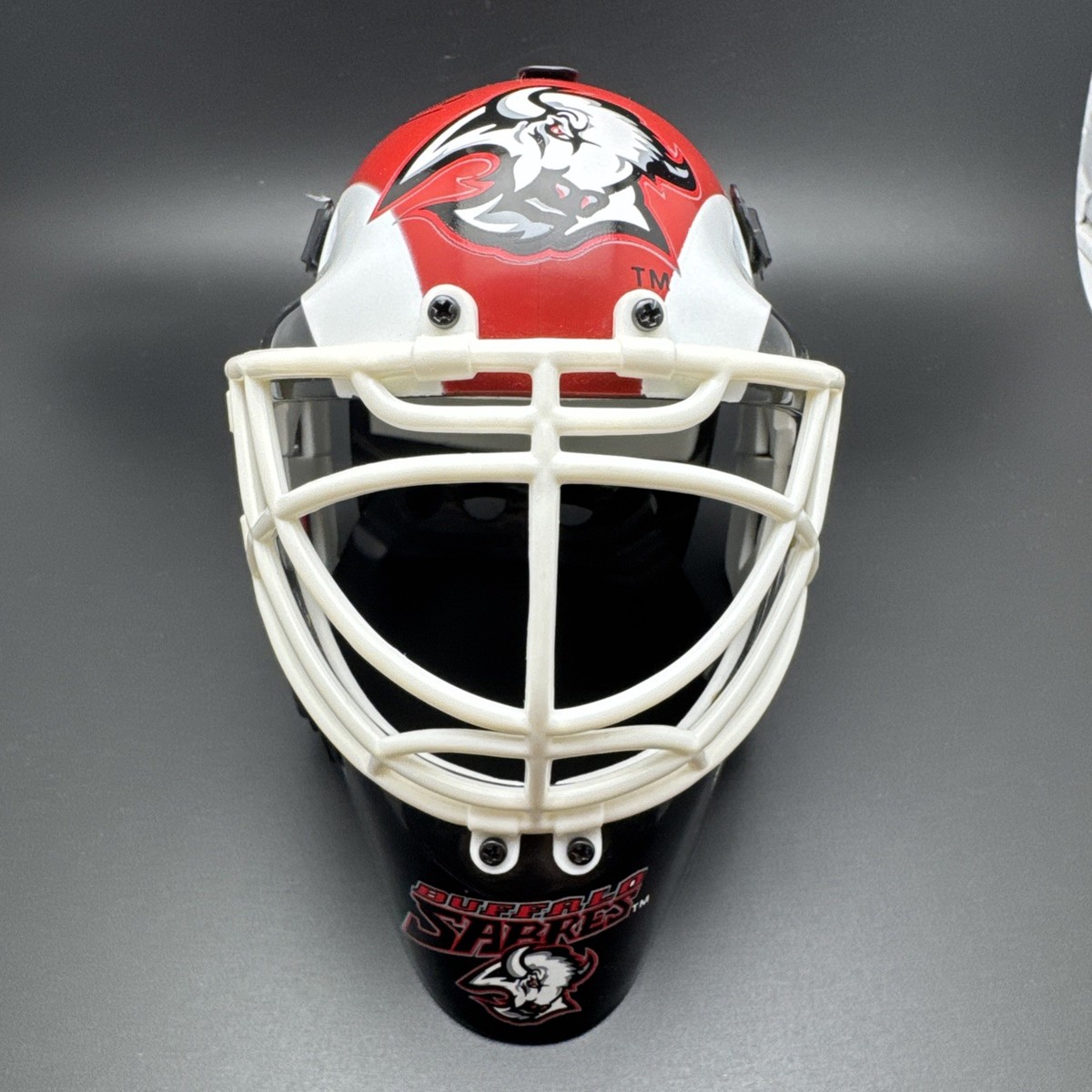 Dominik Hasek Signed Mini Helmet Buffalo Sabres Goathead JSA COA