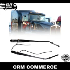 1 Pair Windshield Wiper Arm Compatible with 2006-2012 Kenworth