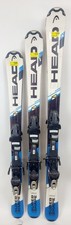 Used 360 Head Supershape Team Jr. Skis Tyrolia Sympro 7.5 Bindings 117 127 137