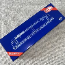 4721 Heljan OO Gauge Class 47 BR Blue Big Logo 47450  Diesel Locomotive - New