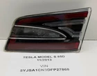 2012-2021 Tesla Model S Rear Right Liftgate Light Left Tail OEM 6005924-00-C